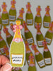 Aloe and Milk Boutique - Champagne Bottle, Bride Patches, Drinking Patch, Wedding