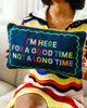 Furbish Studio - Good Time Needlepoint Pillow