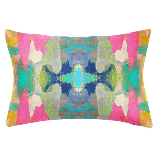Laura Park Designs - Pink Paradise Decorative Pillow: 14" x 20" Lumbar