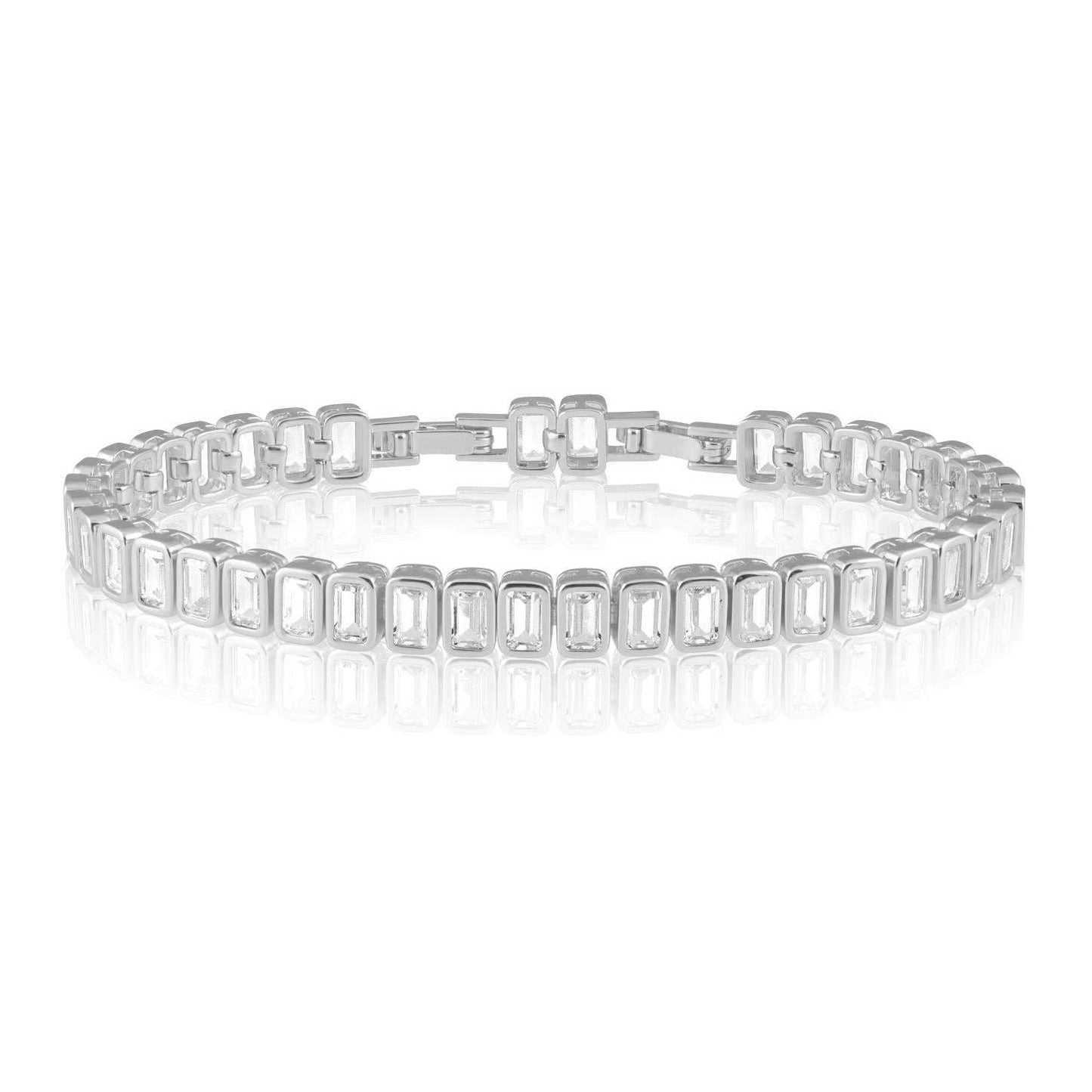 Sahira Jewelry Design - Ella Tennis Bracelet: Gold / 7.5