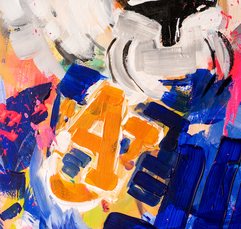 Auburn University Tigers "Aubie" Print