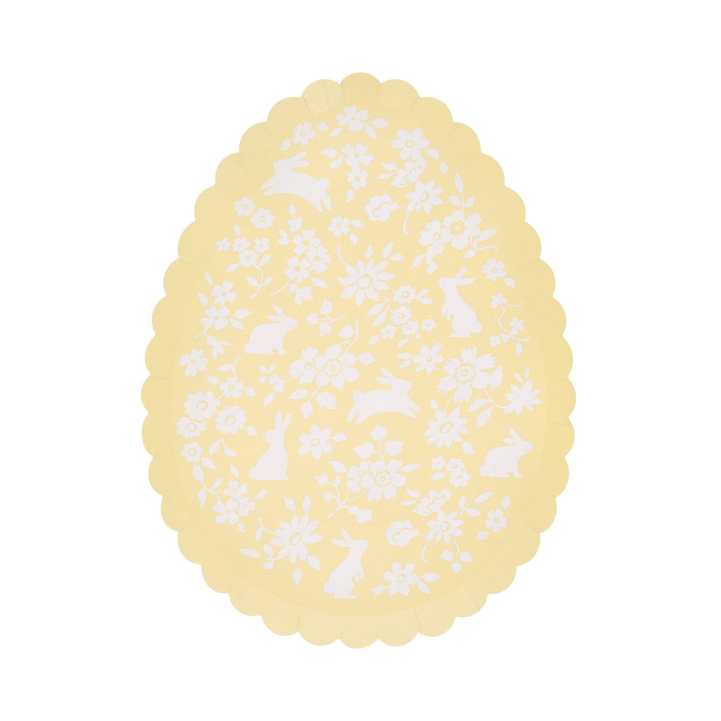 Ditsy Bunny Egg Plates