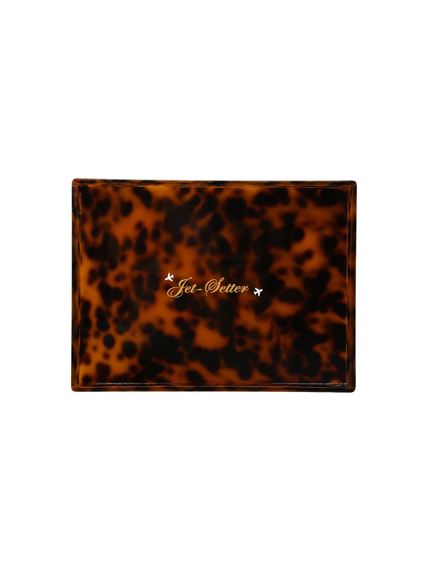 Solar Eclipse - Hand-painted Jet-Setter Inlay Heirloom Tray