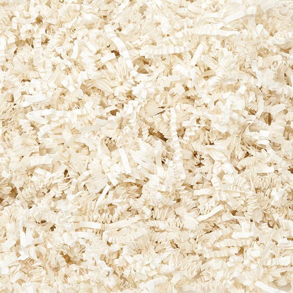 Nashville Wraps - Crinkle Cut Paper Shred 10 lb: White / 1 Pack / 10 lb Box