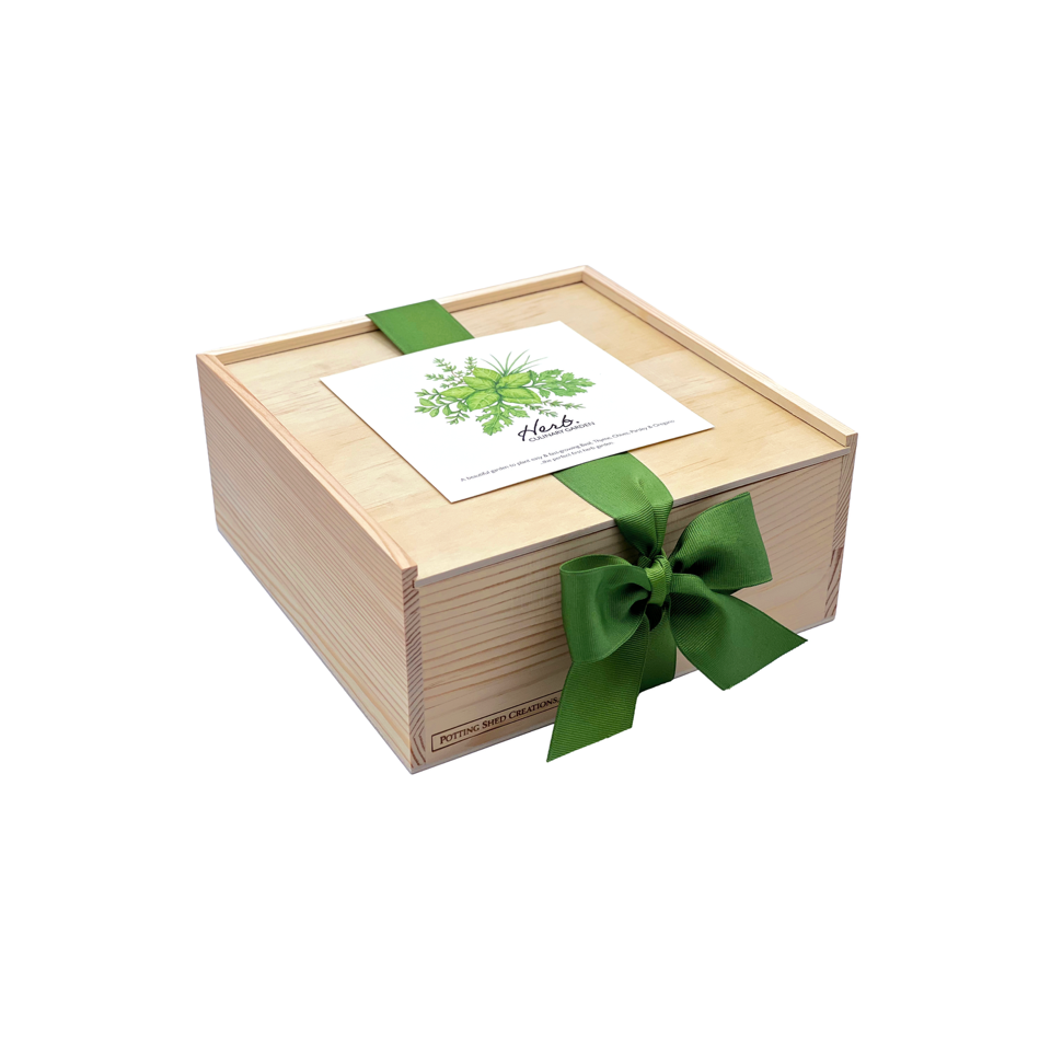 Potting Shed Creations, Ltd. - NEW Culinary Herb Garden Box | Thoughtful Summer Herb Kit