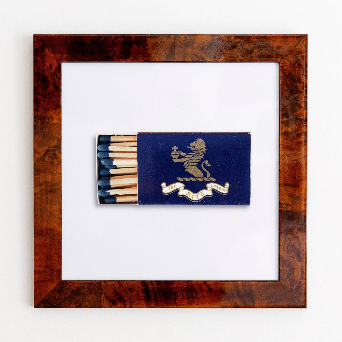 Match South - The Ritz London: White Frame: $135