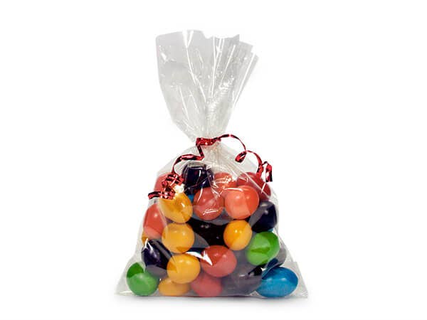 Nashville Wraps - Biodegradable 1.2 Mil Clear Cello Treat Bags: 100 Pack / 6x3.25x13.5"