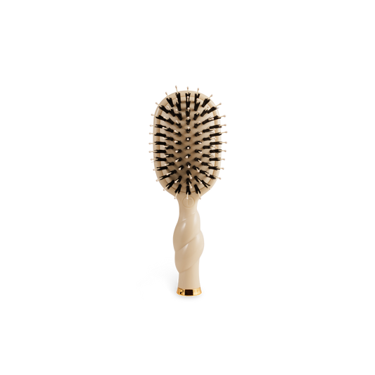 TELETIES - Mini Boar Brush | Tan