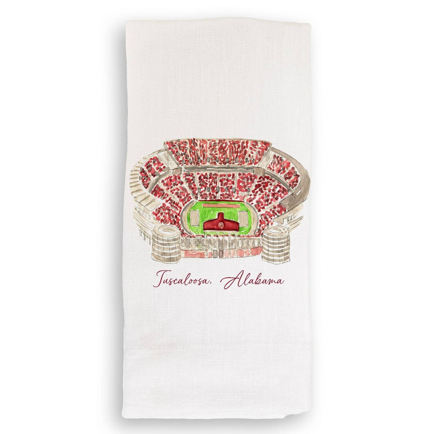 Alabama Football Stadium Tea Towel