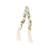Gemelli - Frilly Scarf with Fringe - L