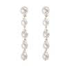 St Armands Designs of Sarasota - Natural Pearl Statement Drop Statement Earrings