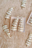 St Armands Designs of Sarasota - Baguette Crystal Christmas Tree Holiday Statement Earrings