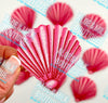 Aloe and Milk Boutique - Sea Shell Pink Patch, Ocean Patch, Beach Patches, Seashell