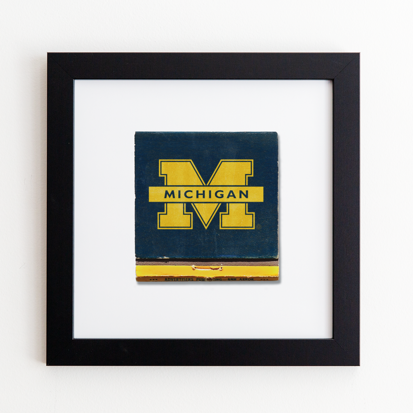 Match South - University of Michigan Vol. 2: White Frame: $135