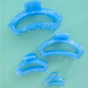 TELETIES - Open Hair Clip | Medium | Blue Lagoon