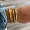 Sahira Jewelry Design - Ella Tennis Bracelet: Gold / 7.5