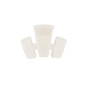 TELETIES - Classic | Coconut White | Petite | Claw Clip