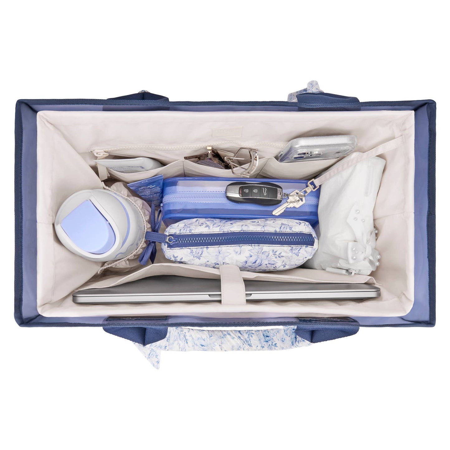 Case-Mate - Case-Mate Jelly Tote Organizer - French Vanilla