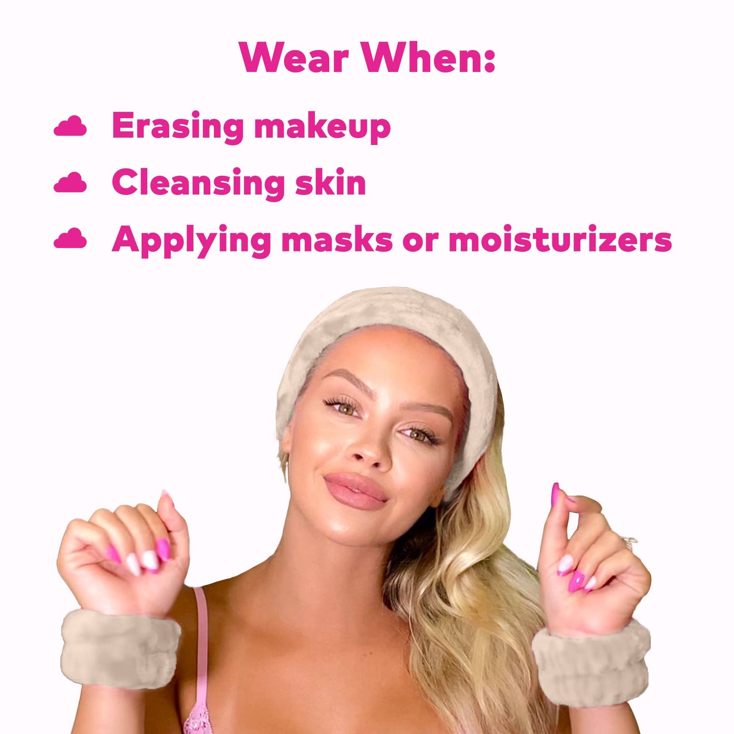 The Original MakeUp Eraser - Drip Eraser 3pc Spa Set | Sweet Cream