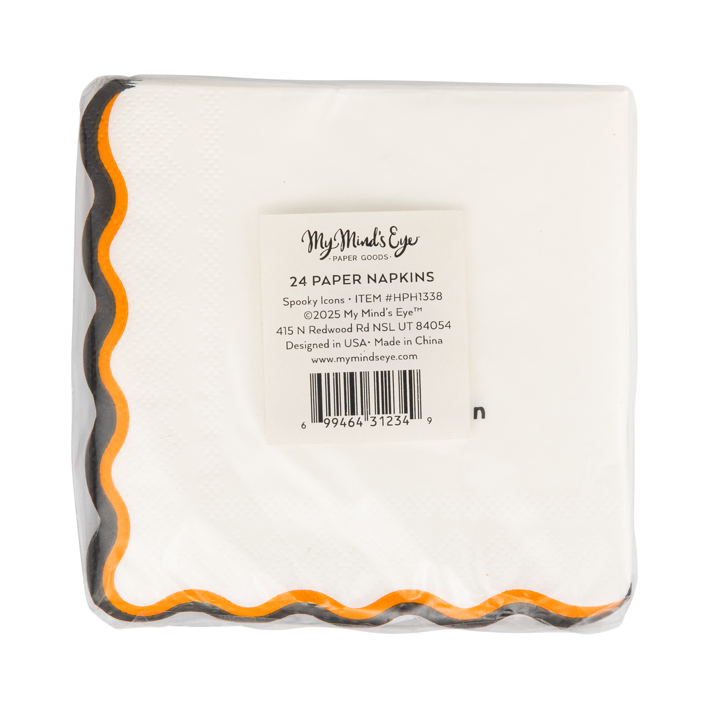 My Mind’s Eye - HPH1338 - Spooky Icons Napkin Set