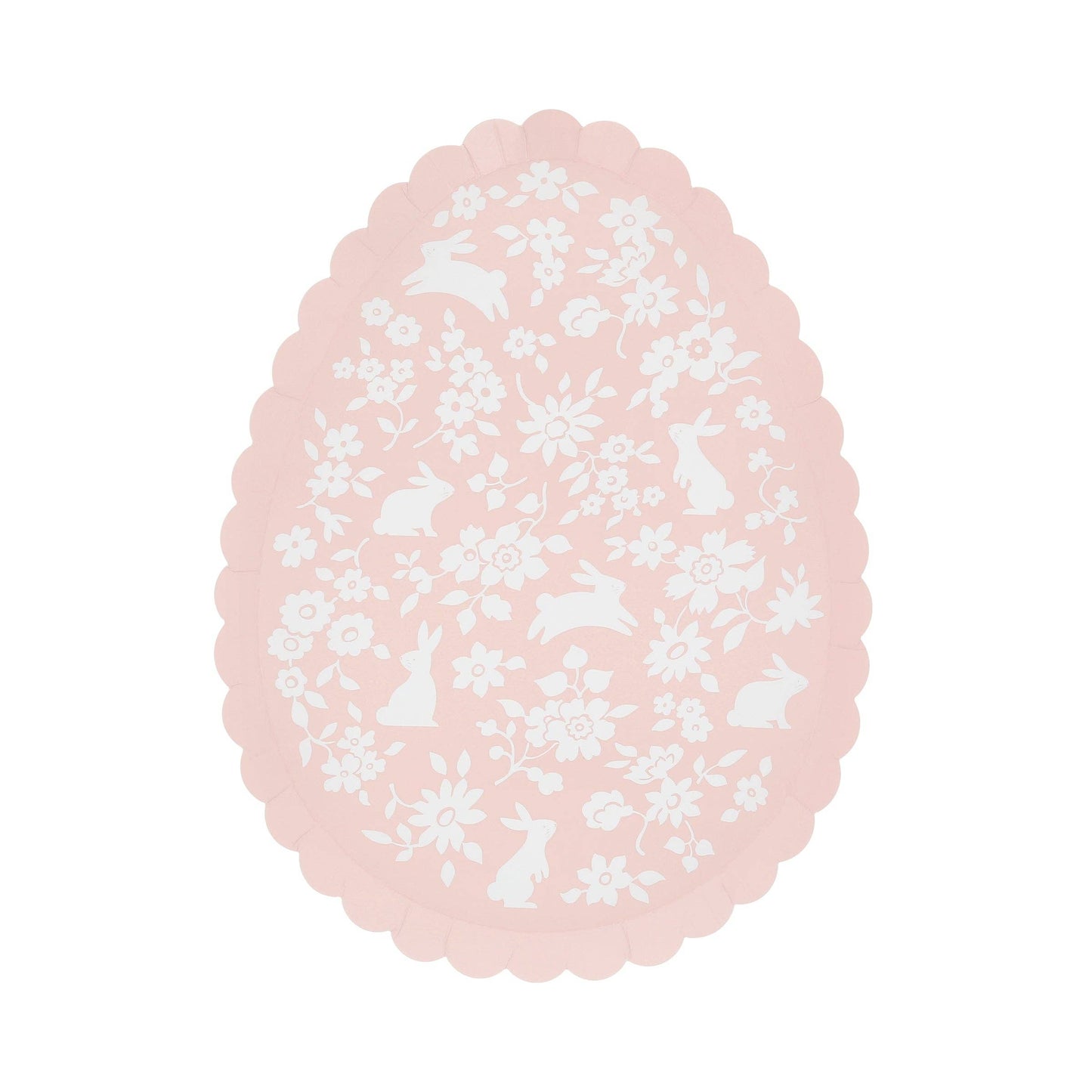 Ditsy Bunny Egg Plates