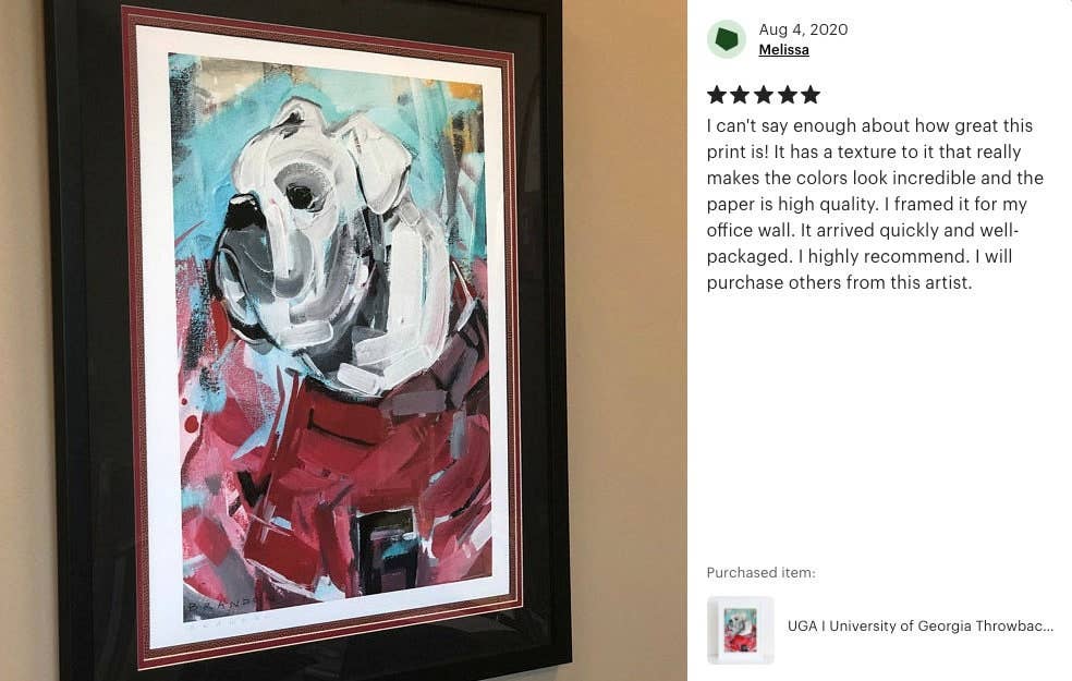 Alabama Crimson Tide "Big Al" Print