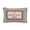 Furbish Studio - Espresso Martini Needlepoint Pillow