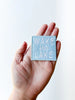Field Trip Threads - Wake and Lake Light Blue Embroidered Iron On Patch