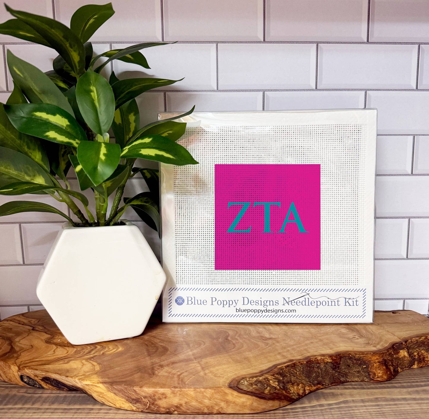 Zeta Tau Alpha Needlepoint Kit
