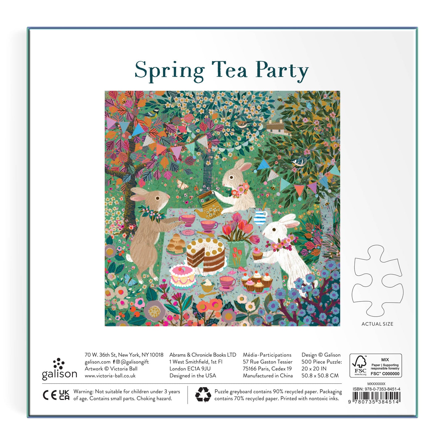 Spring Tea Party Puzzle