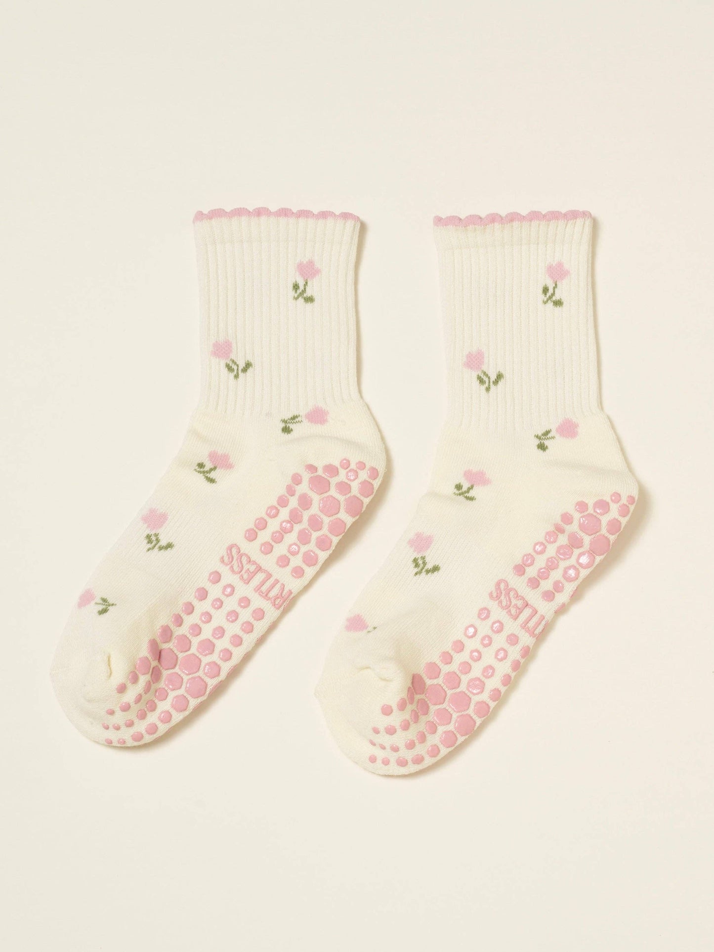 Tulip Petal Grip Sock