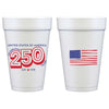 Patriotic-America USA 250th Foam Cup