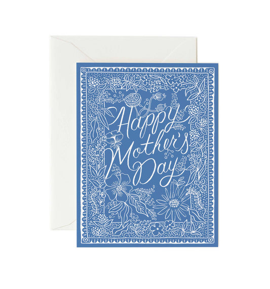 Rifle Paper Co. - Delft Mother's Day Card