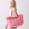 Sensibling Corp. - Nautical Stripe Tote Bag: Taupe