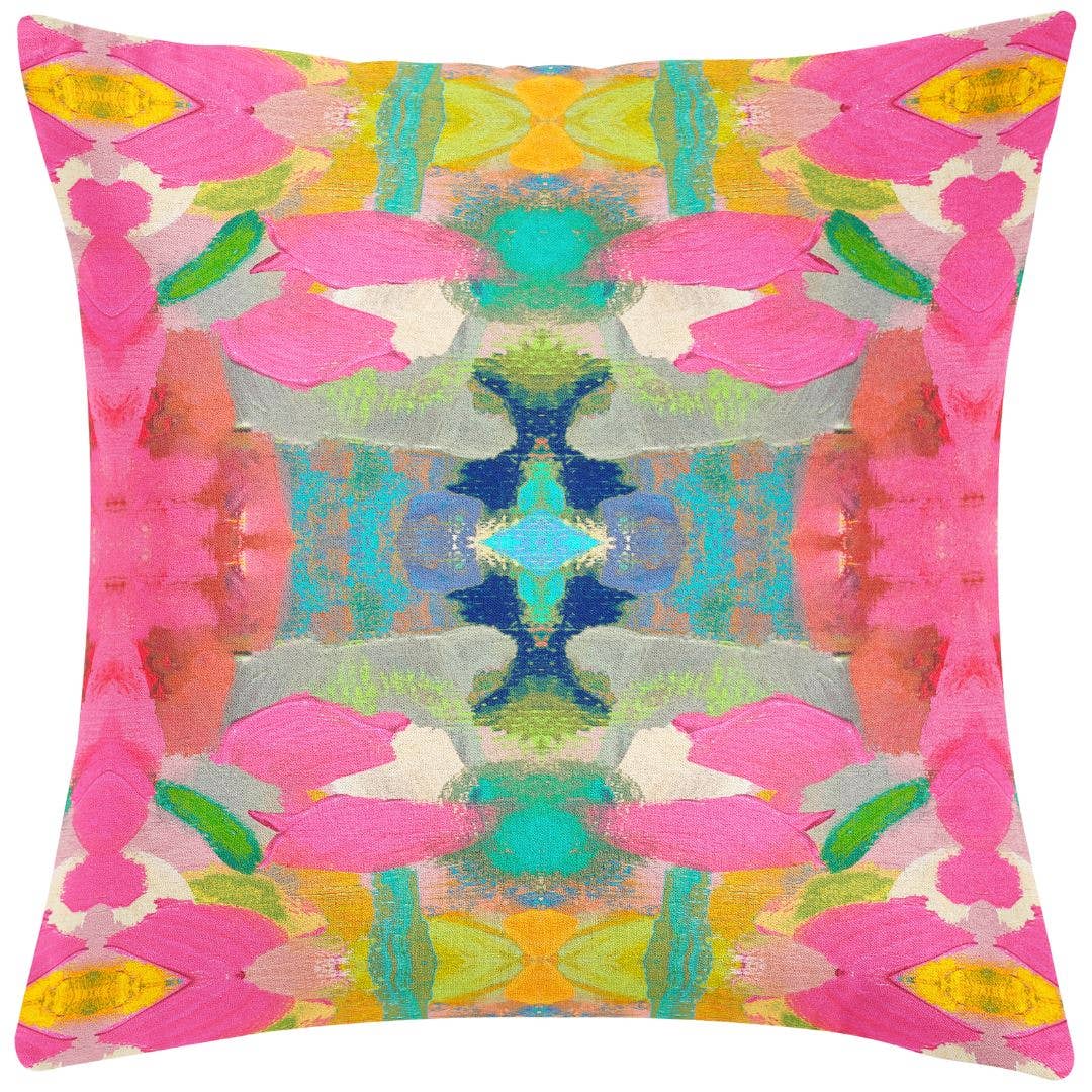 Laura Park Designs - Pink Paradise Decorative Pillow: 14" x 20" Lumbar