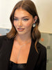 Sahira Jewelry Design - Anastasia Cz Lariat: Yellow Gold