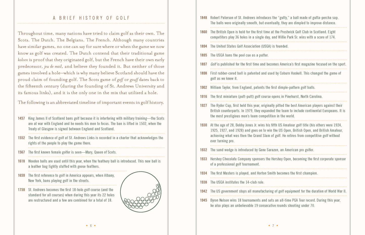 Chronicle Books - Ultimate Golf Journal