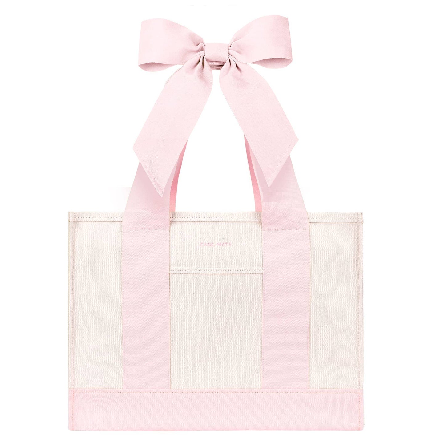 Case-Mate - Case-Mate Canvas Tote: Ballet Pink Bow