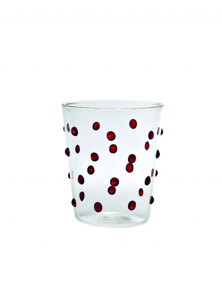 Zafferano America - Party Tumbler: Green Dots
