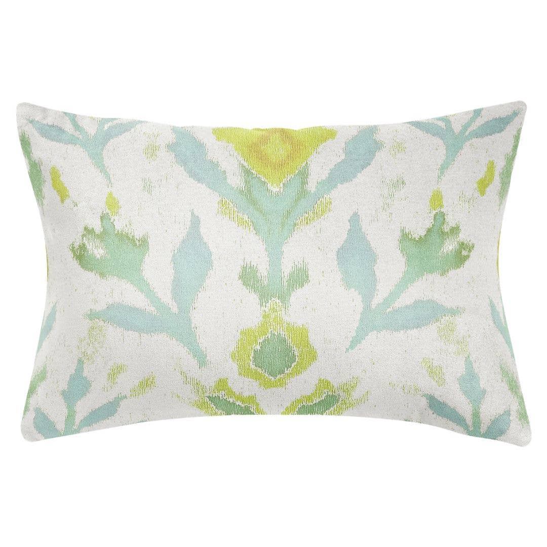 Laura Park Designs - Petal Garden Linen Decorative Pillow: 22” x 22” Throw Pillow