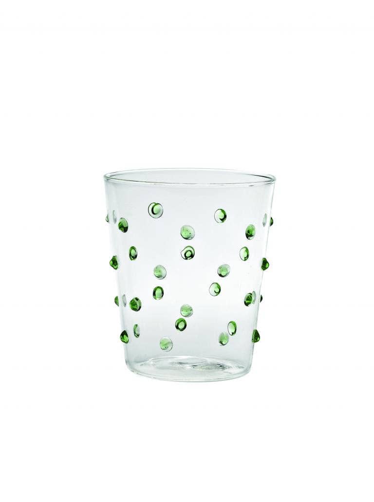 Zafferano America - Party Tumbler: Clear Dots