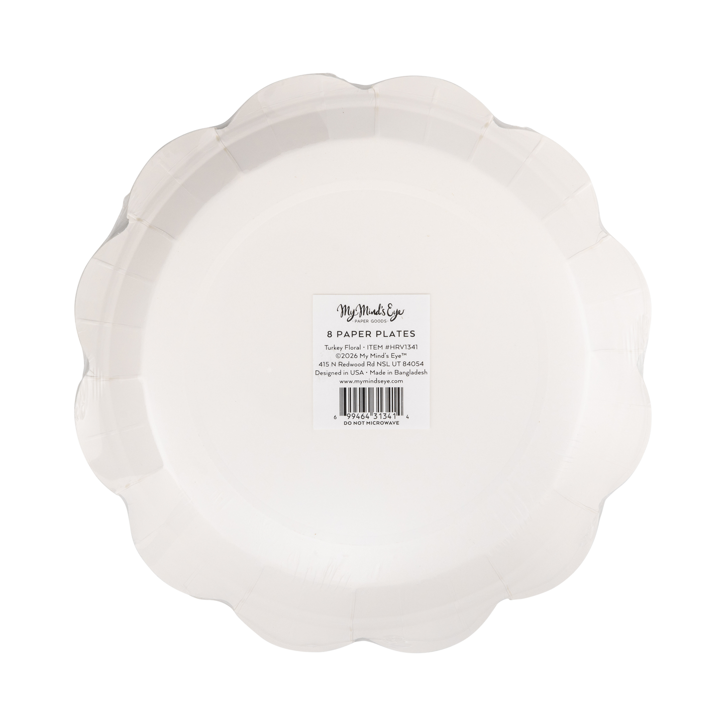 My Mind’s Eye - HRV1341 - Turkey Foliage Paper Plates