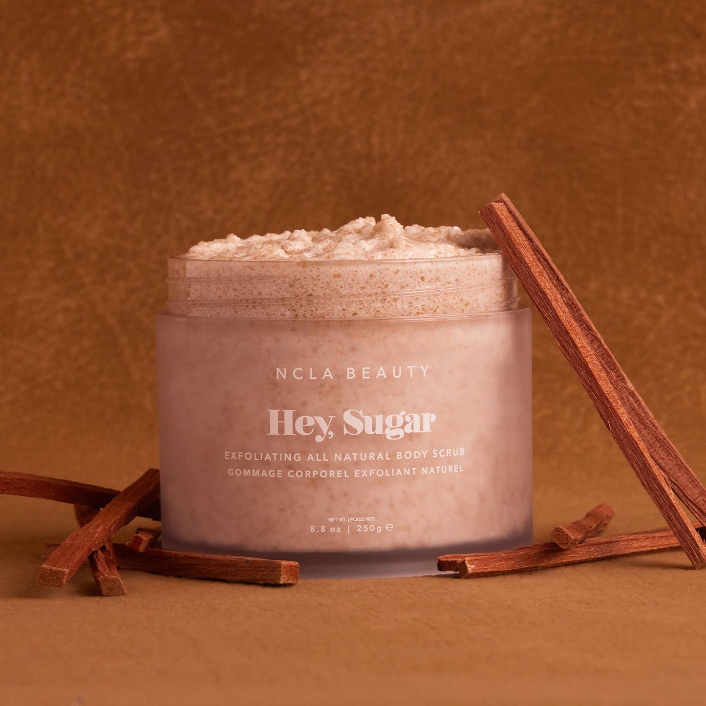 NCLA Beauty - Hey, Sugar Demerara Sugar Body Scrub - Sandalwood