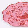 Pink Vintage Botanical Side Plates
