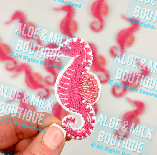 Aloe and Milk Boutique - Sea Horse Patch, Summer Patches, Beach Patch, Ocean Patches
