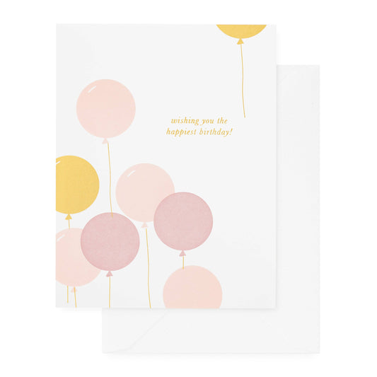 Sugar Paper - Pink Birthday Balloons