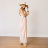 Sunshine Tienda - Cherry Pinstripe Sophia Dress: S
