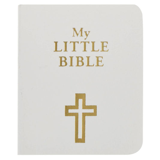 Christian Art Gifts - My Little Bible White