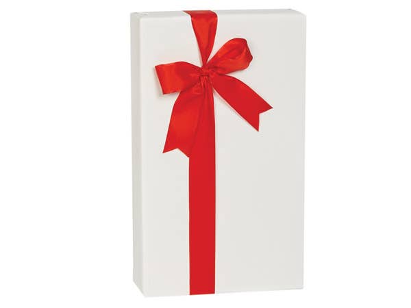 Nashville Wraps - Gloss Color Bulk Gift Wrapping Paper: White Gloss / 1 Pack / 24"x417'