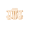 TELETIES - Classic | Almond Beige | Petite | Claw Clip